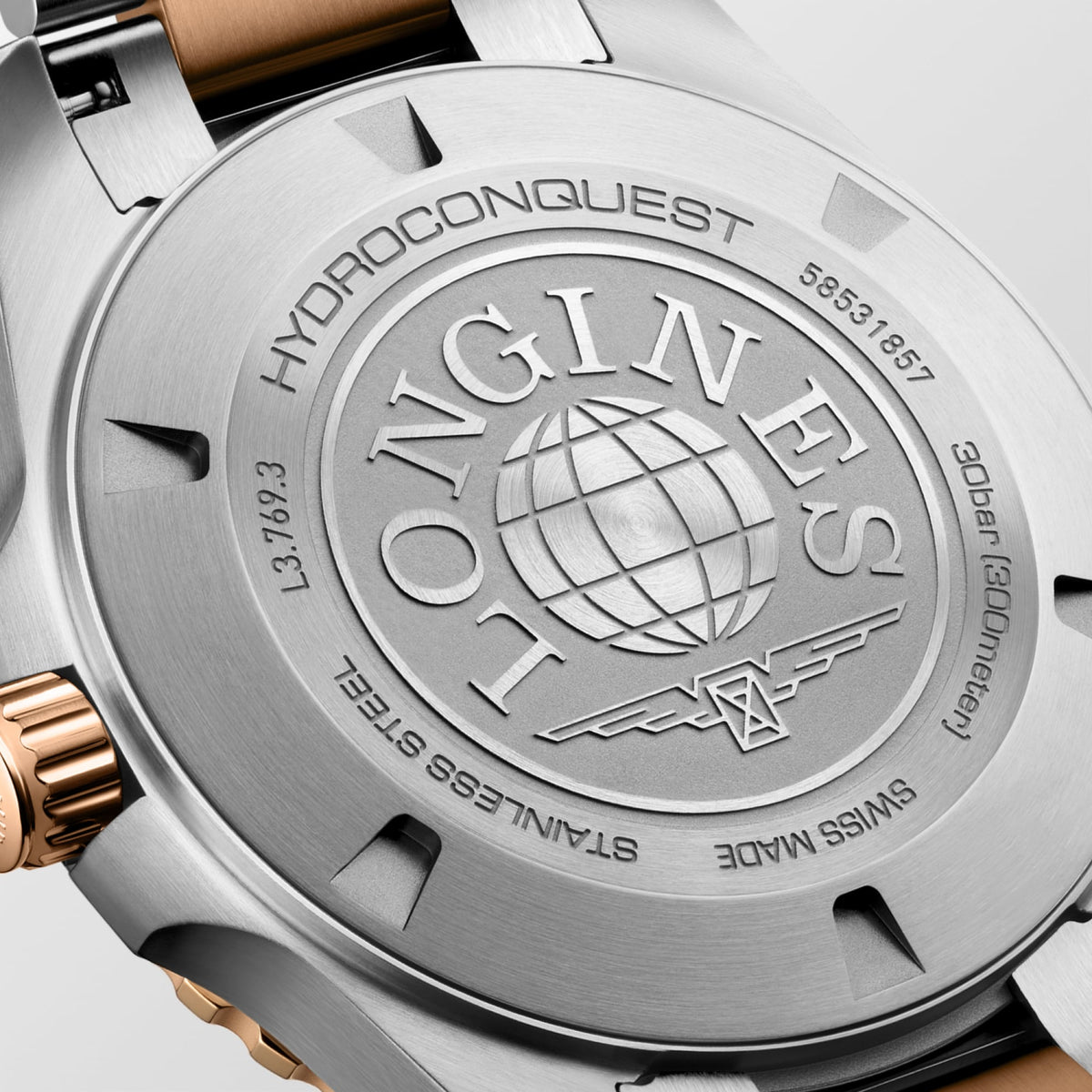 Longines Hydroconquest L3.769.3.98.7 - detail 2