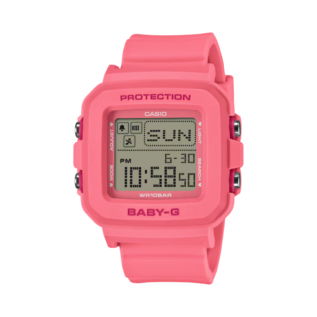 Casio BABY‑G+PLUS Convertible Heart‑Holder Digital Watch