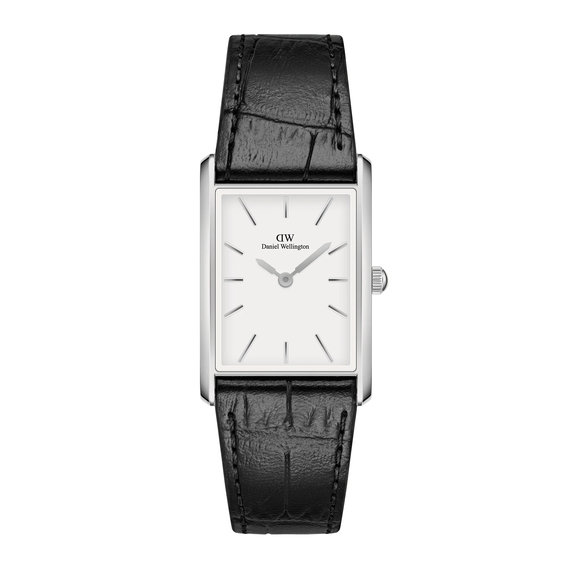 Daniel Wellington Bound Black Crocodile Silver