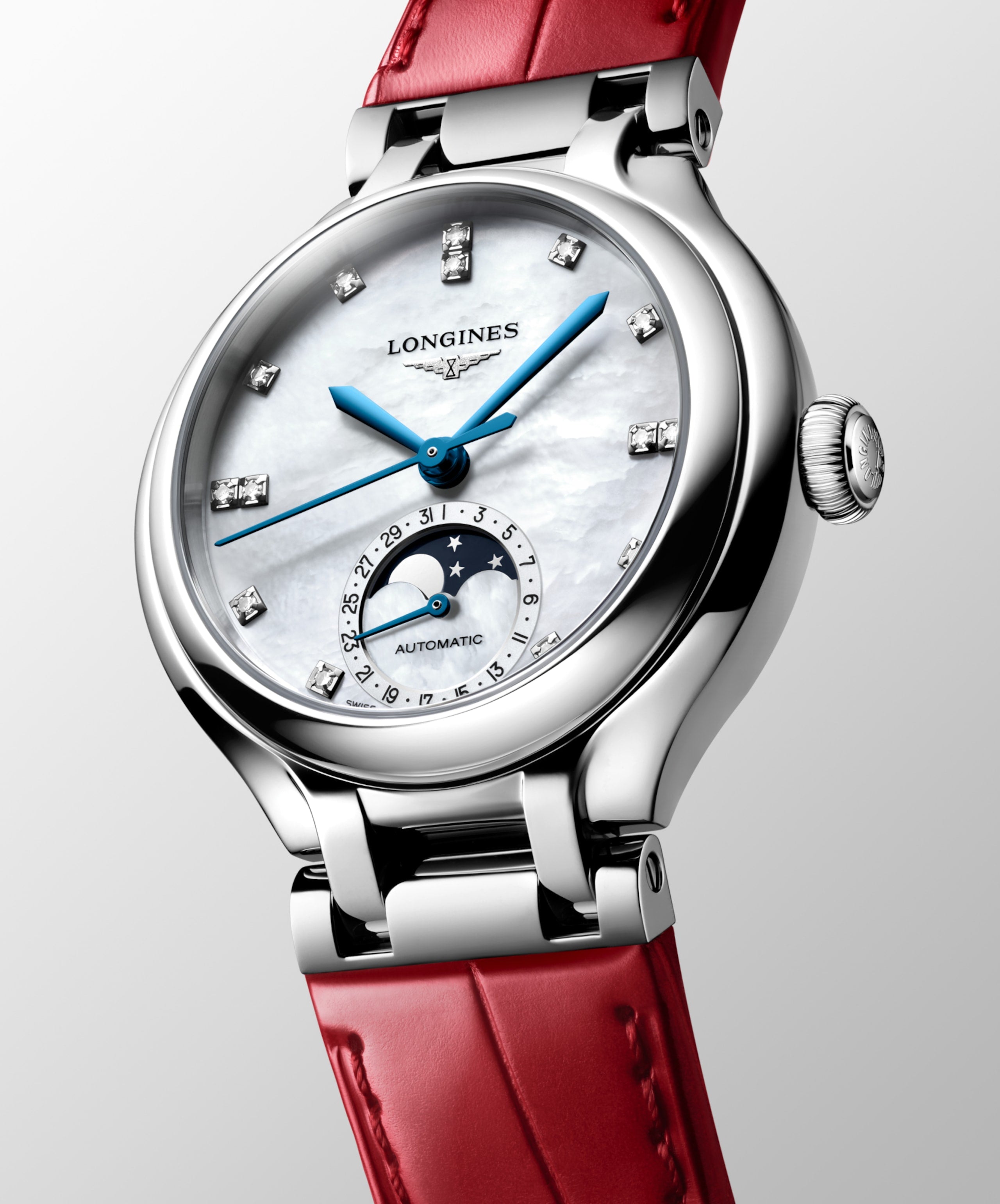 Longines PrimaLuna Moonphase L81264872 Women's Automatic Watch