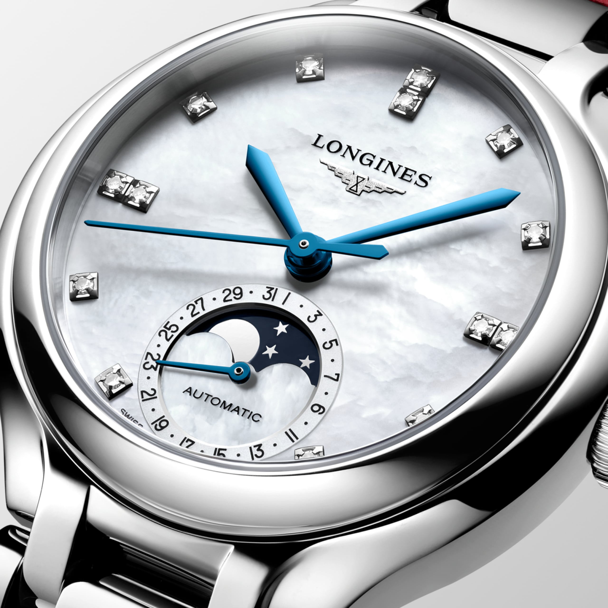 Longines PrimaLuna Moonphase L81264872 Women's Automatic Watch