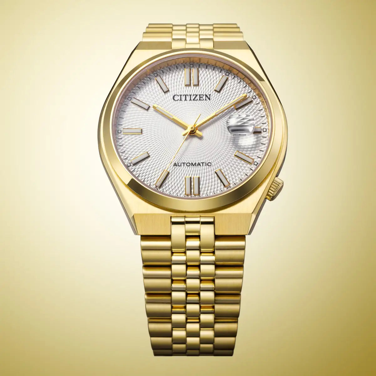 Citizen Tsuyosa 60 Men's Stainless Steel Silver Dial Watch