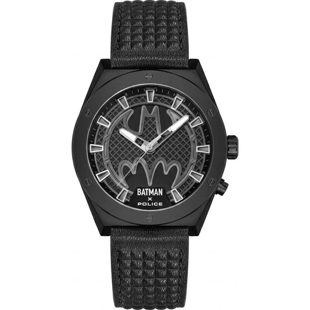 Police Ultimate Batman Set Black Men's Watch