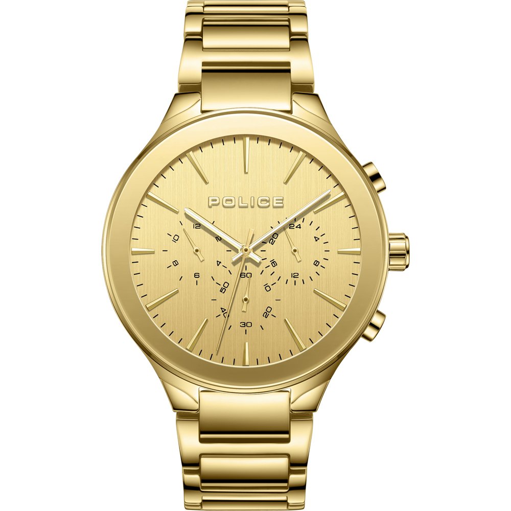 Police Gifford Gold Dial Men's Watch