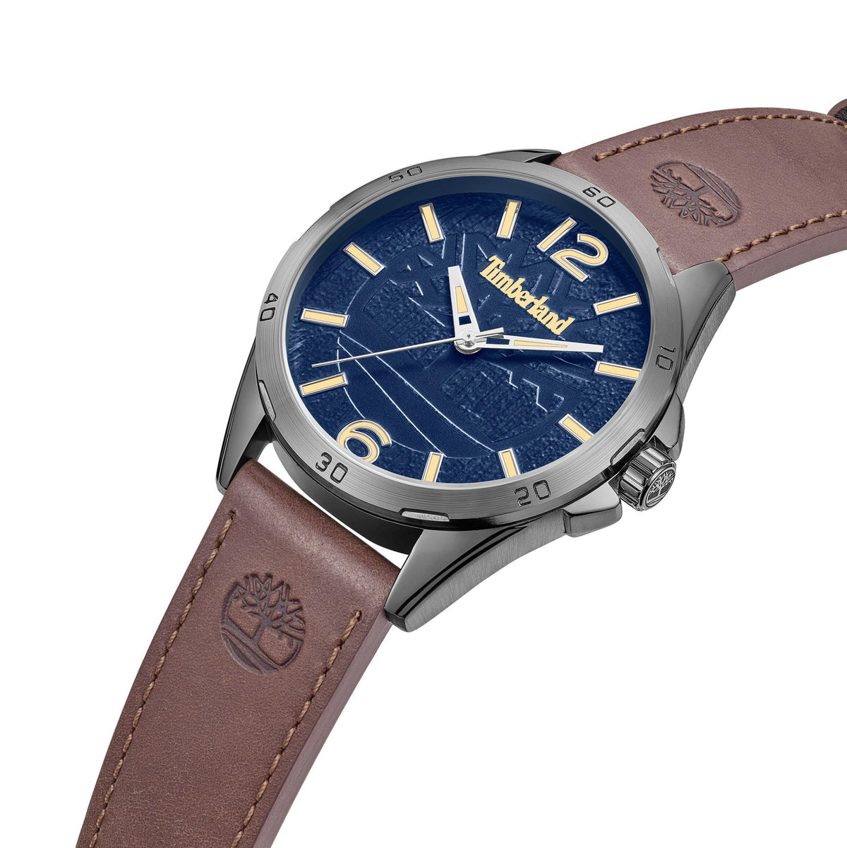 Timberland Brown Leather Watch