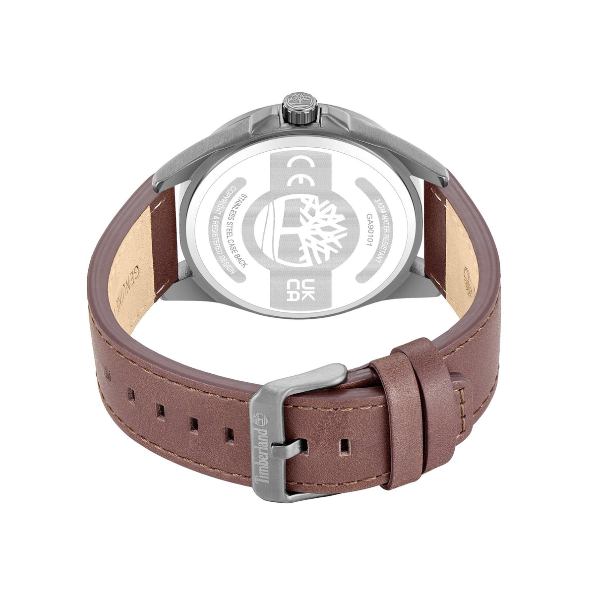 Timberland Brown Leather Watch