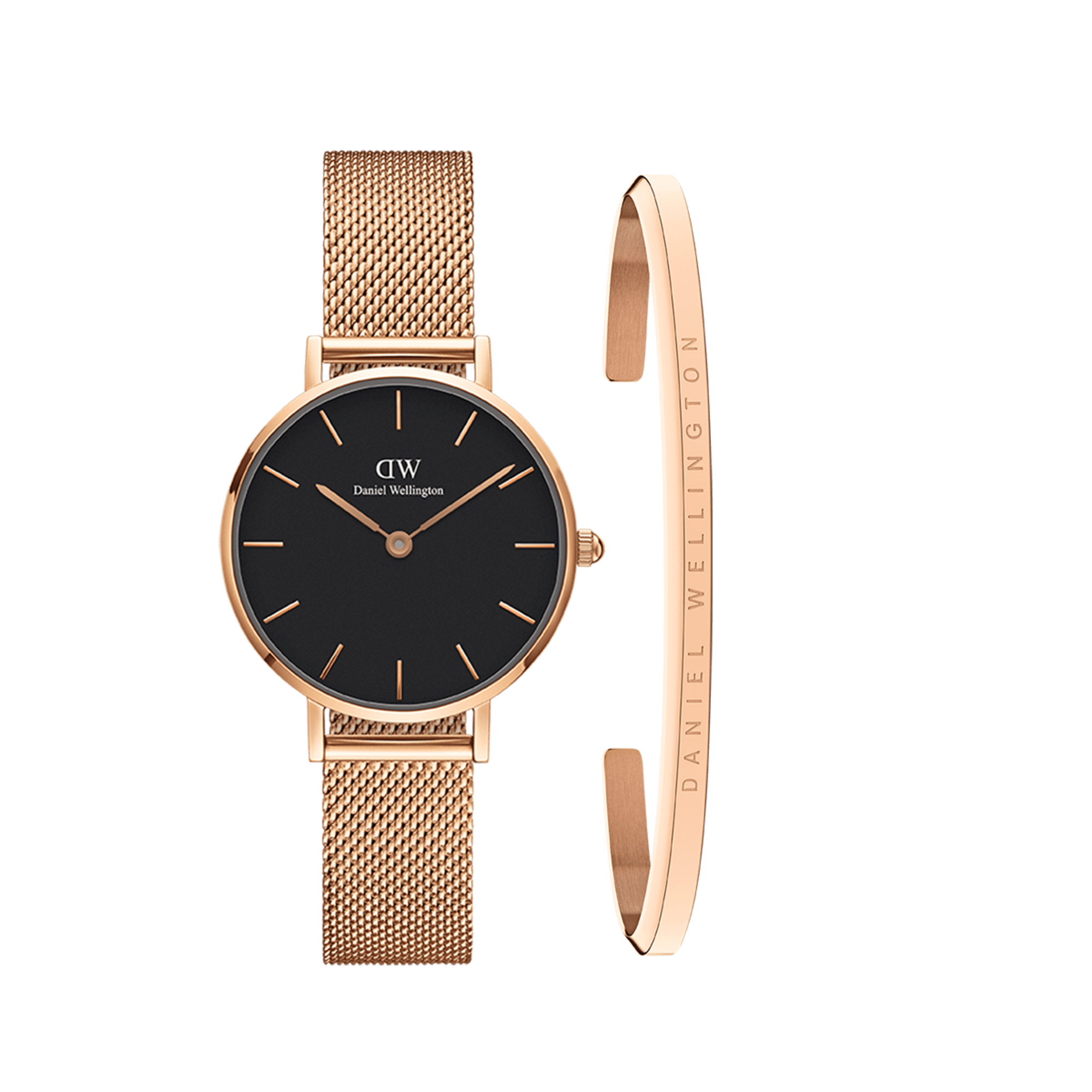 Daniel Wellington Bundle : Petite Melrose B + Classic Bracelet RG