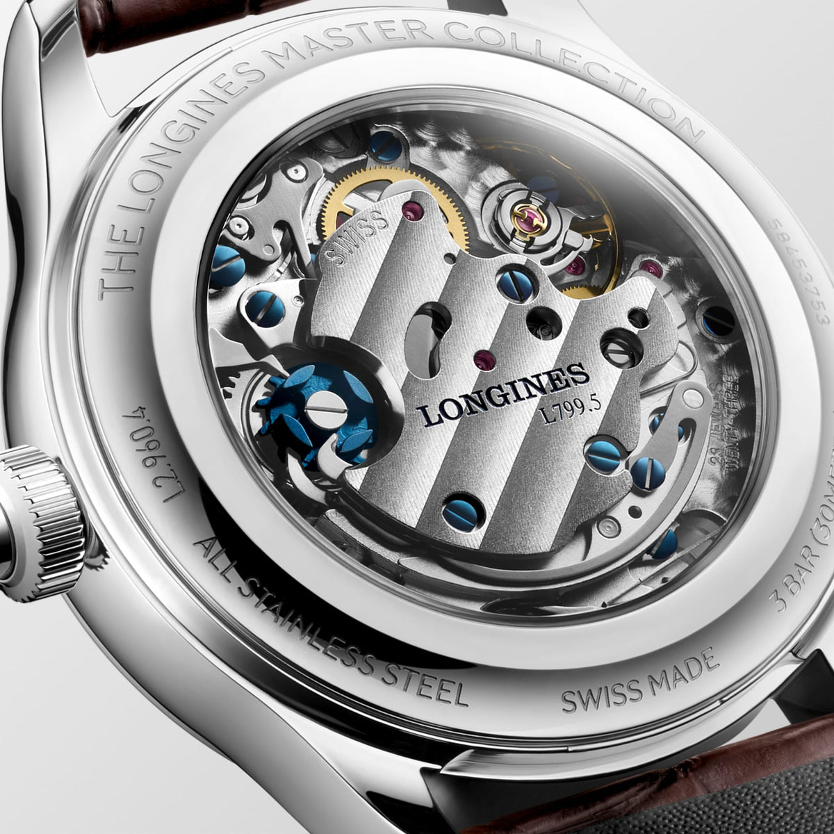 Longines Master Collection Chrono Monopusher L2.960.4.78.2 - detail 2