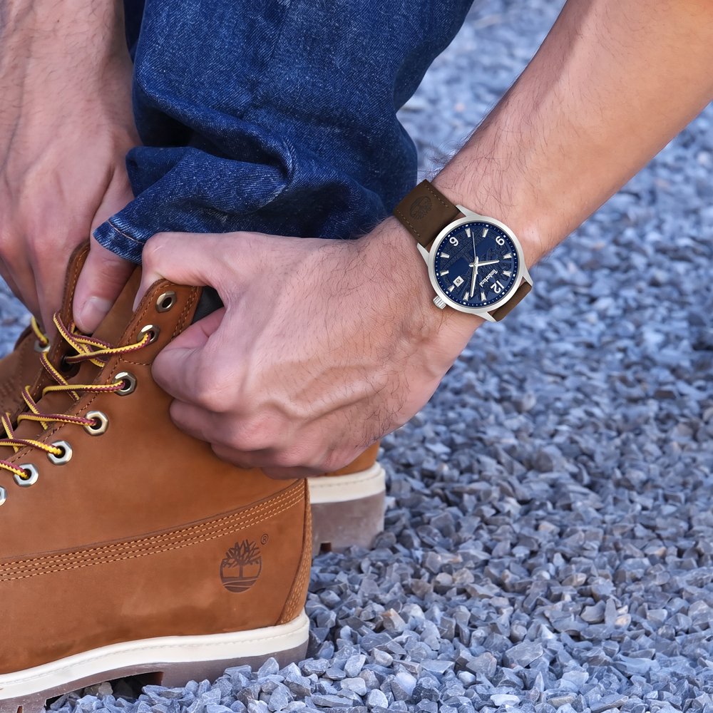 Timberland Trumbull Blue Dial Men's Watch
