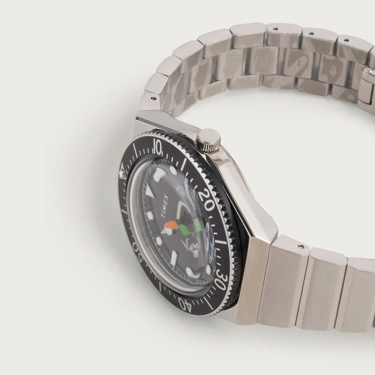 Timex M79 Looney Tunes Bugs Bunny Automatic Stainless Steel Bracelet Watch