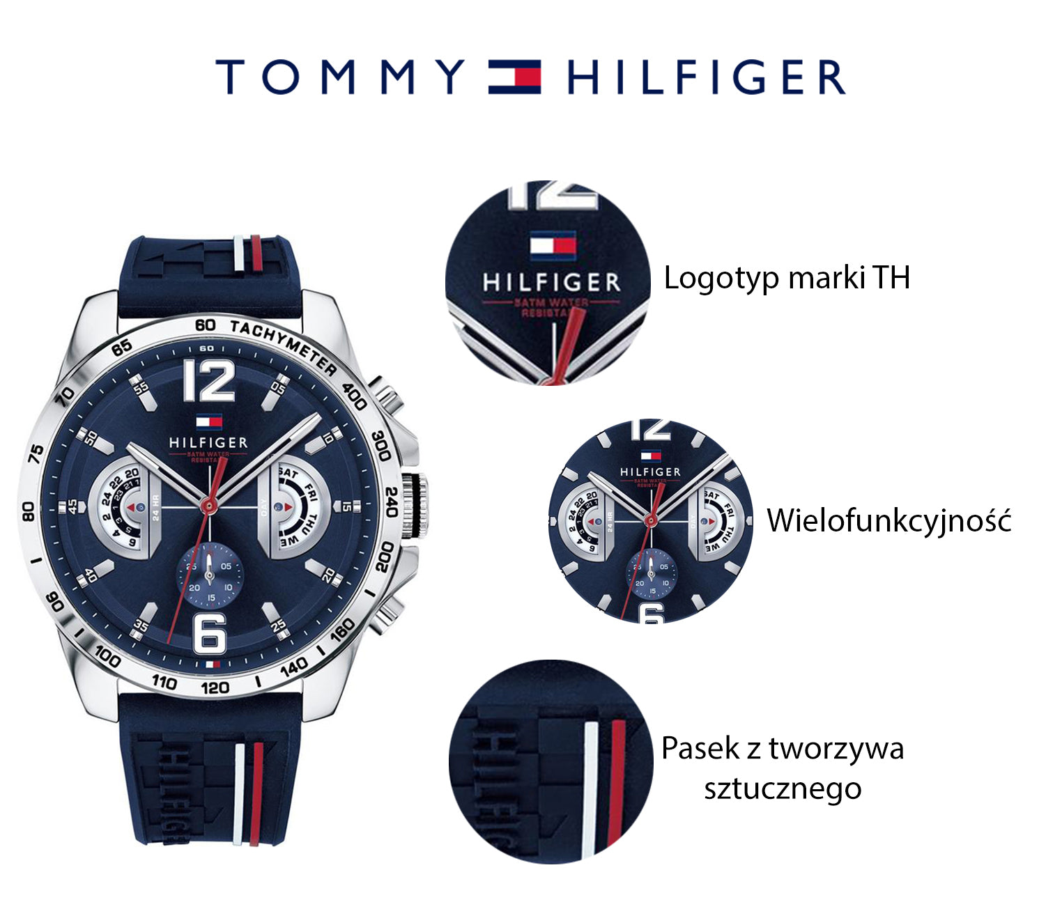 Tommy Hilfiger 1791476 Men's Watch