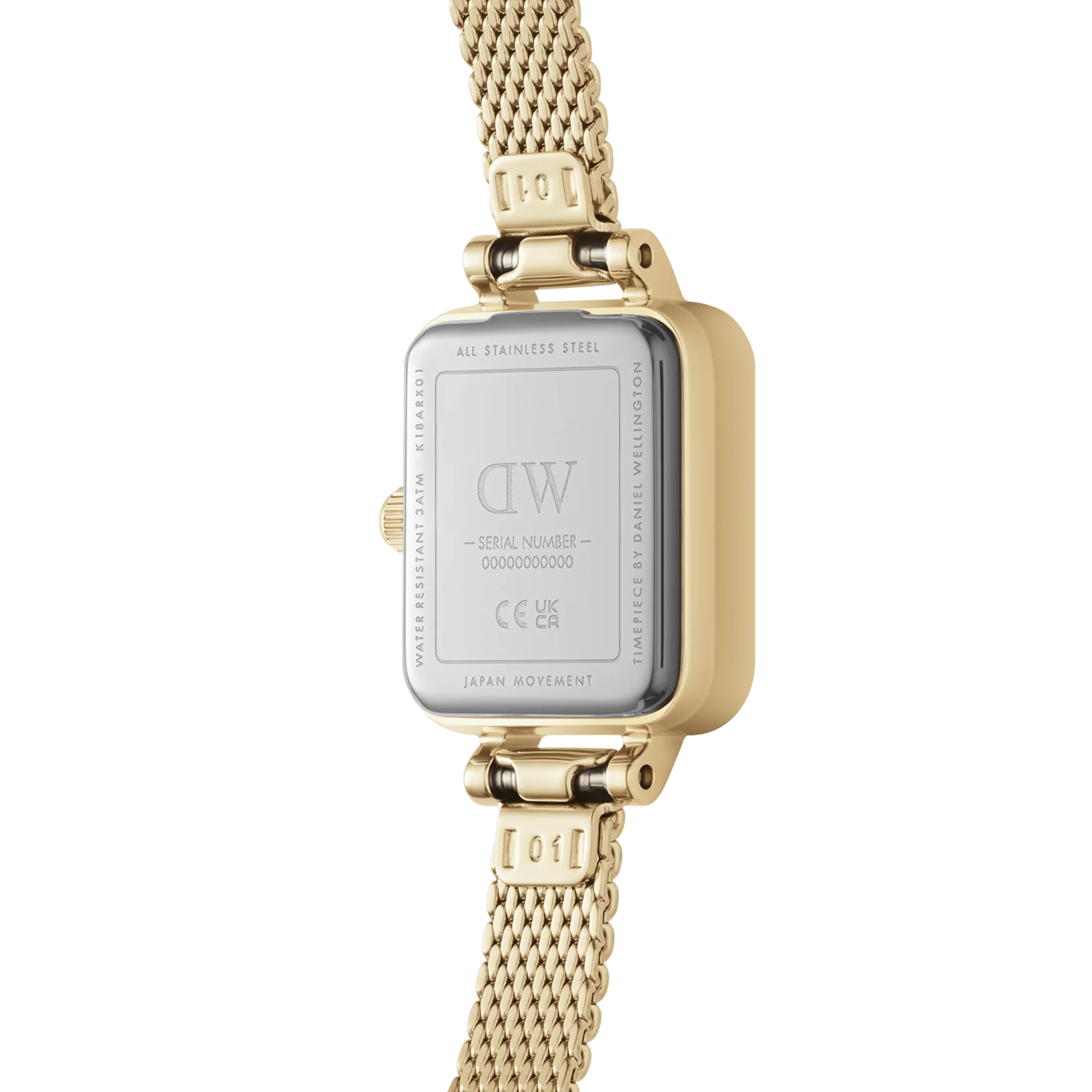 Daniel Wellington Quadro Mini Evergold Blush