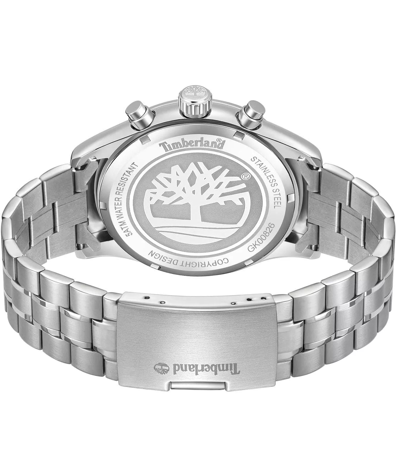 Timberland Ashmont Men's Watch Stainless Steel Black Dial