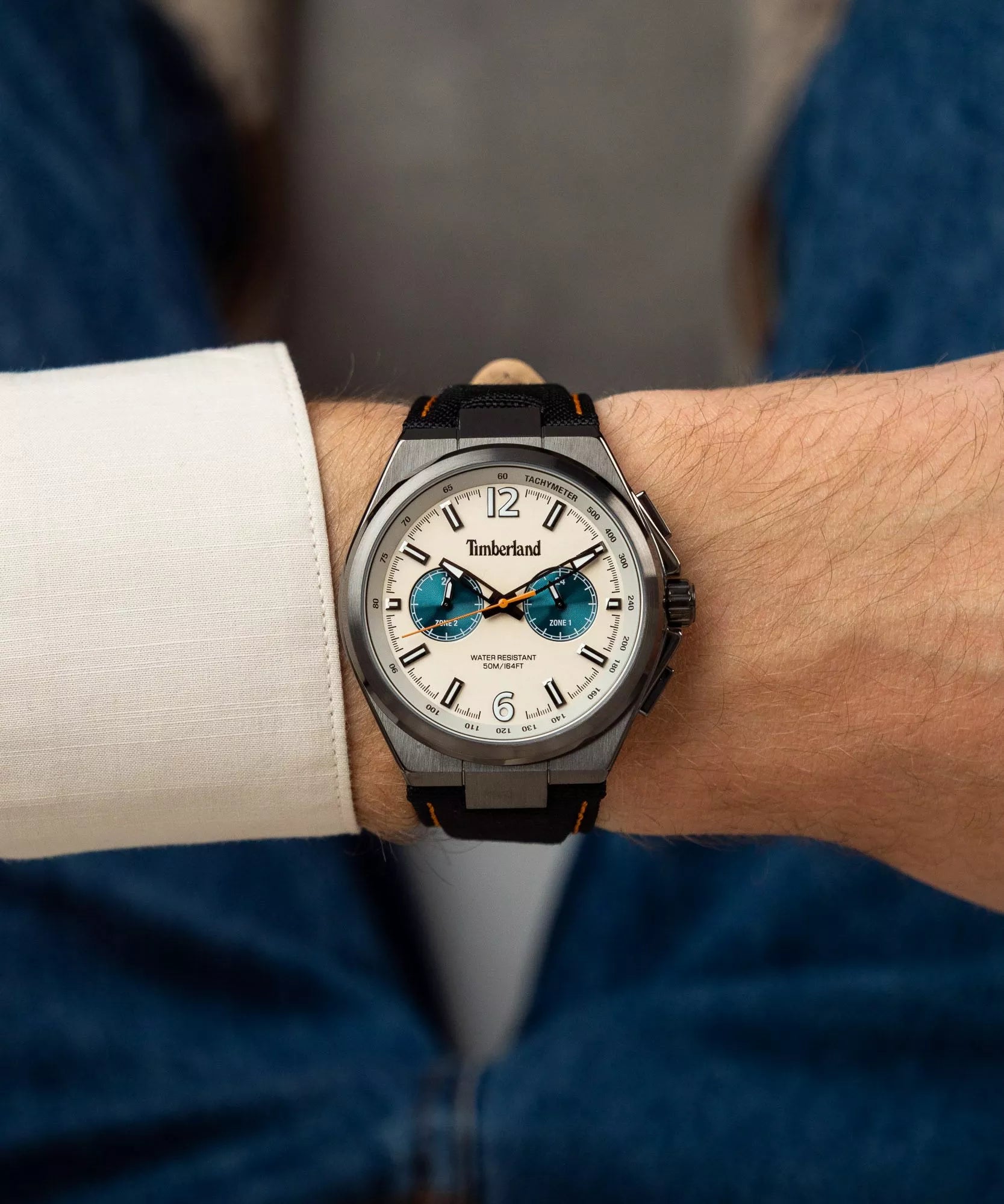 Timberland Jonesboro Men's Stainless Steel Quartz Watch