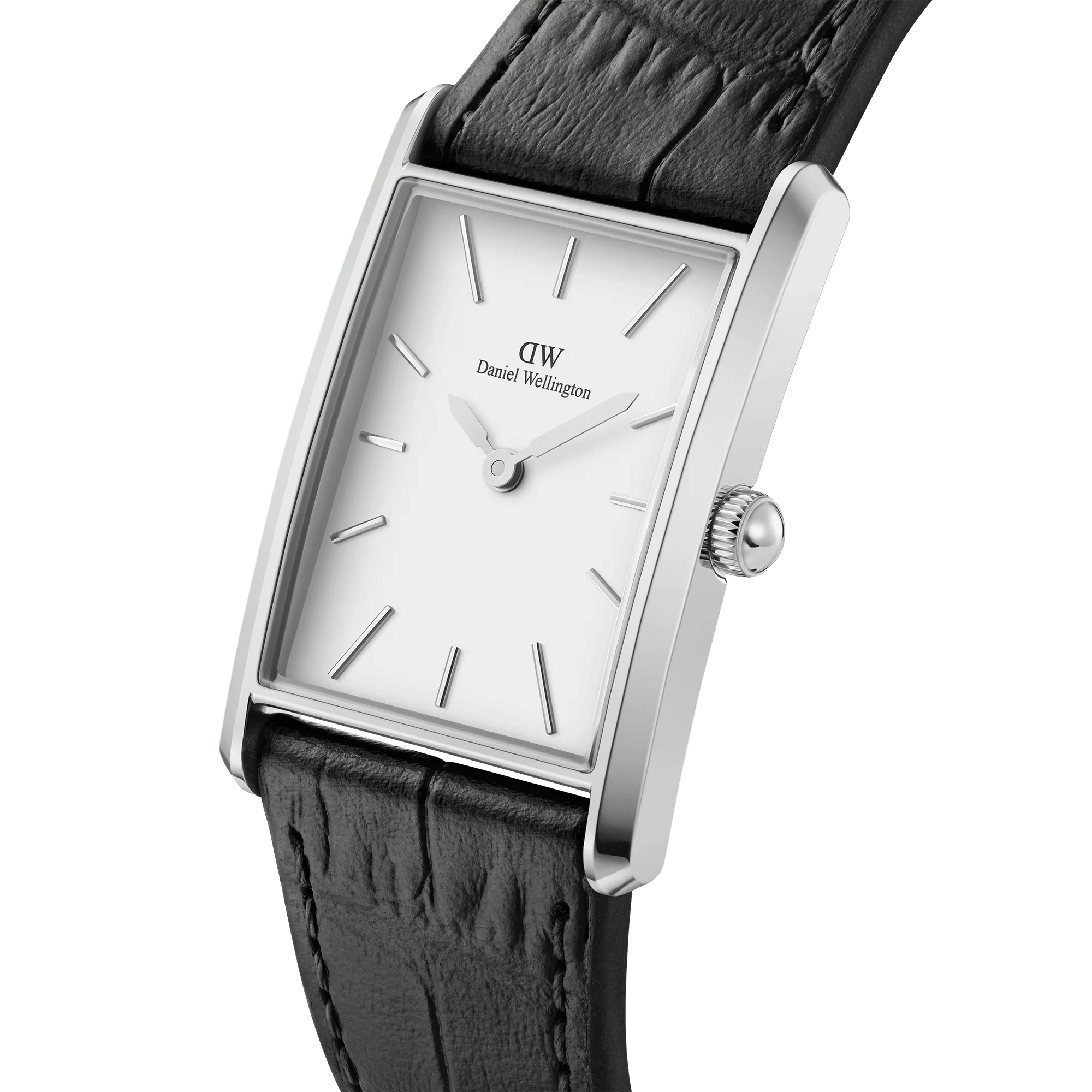 Daniel Wellington Bound Black Crocodile Silver