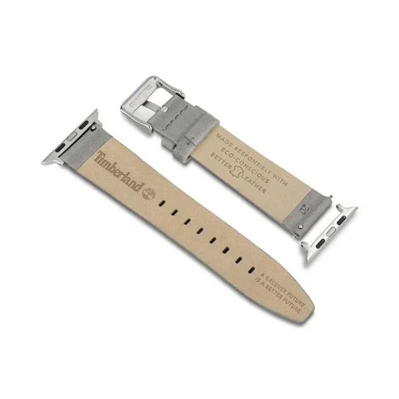 Timberland  Lacandón Grey Leather 22mm Strap