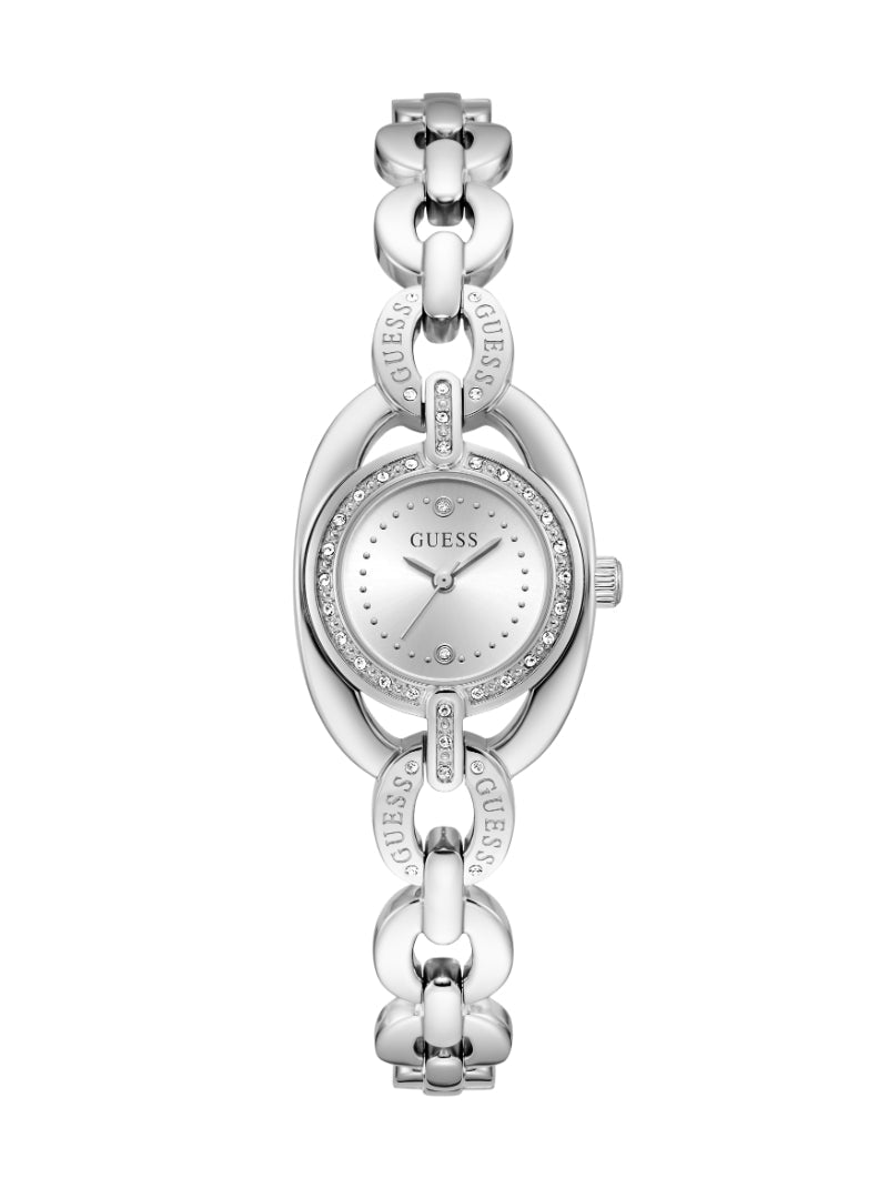 Guess Blair GW1082L1 Women's Watch Silver Case Silver Dial
