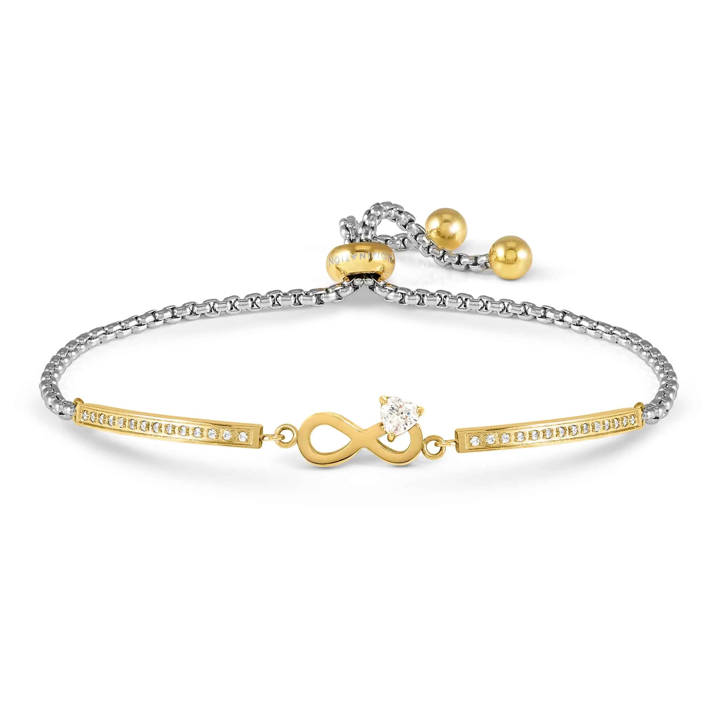 Nomination Milleluci Stainless Steel infinity Symbol Bracelet