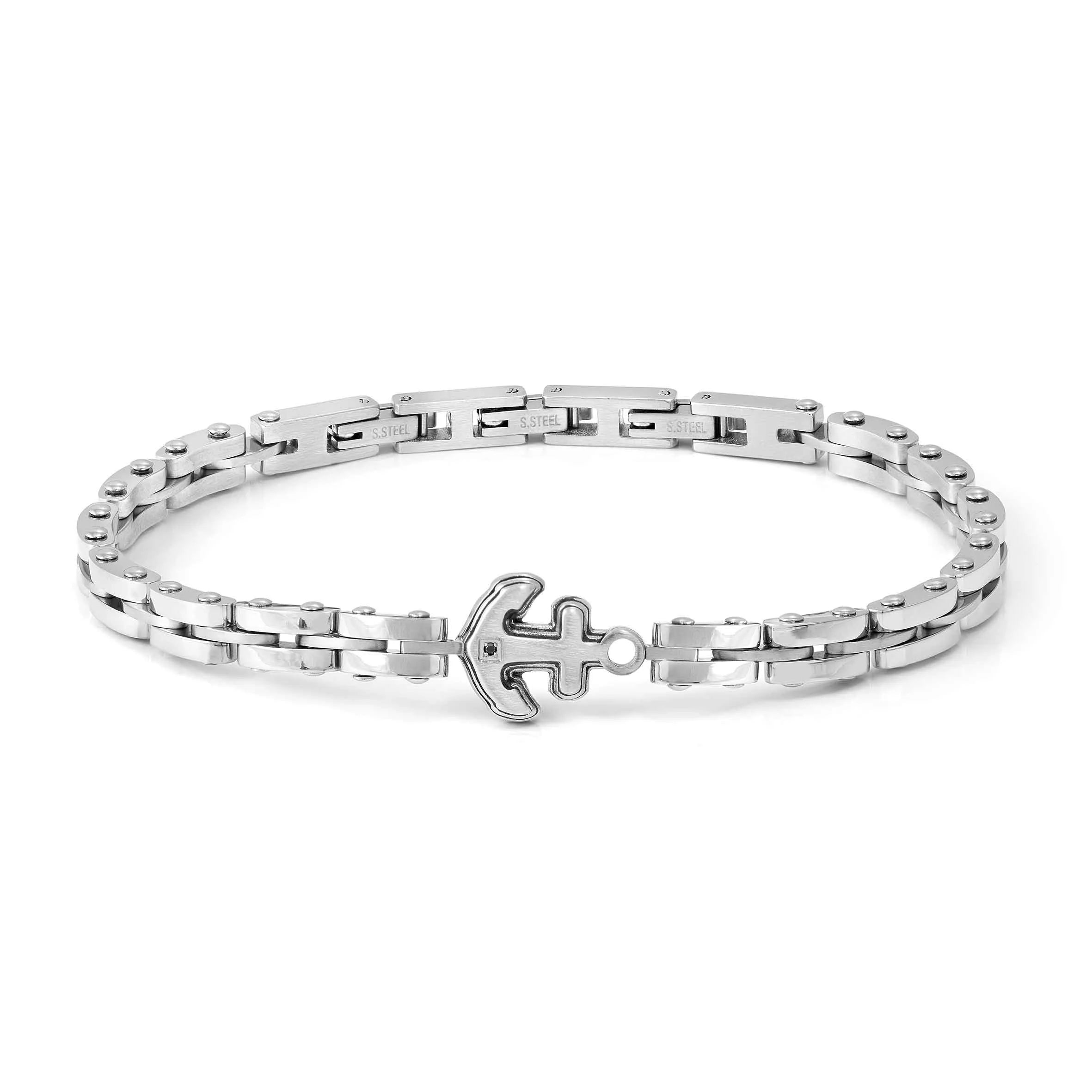 Nomination Elegant Strong Diamond Anchor Bracelet