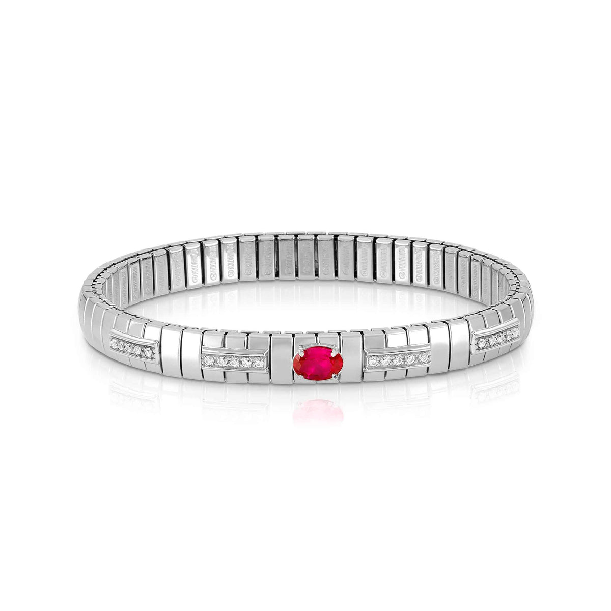 Nomination Extension Bracelet with Coloured Oval Stone