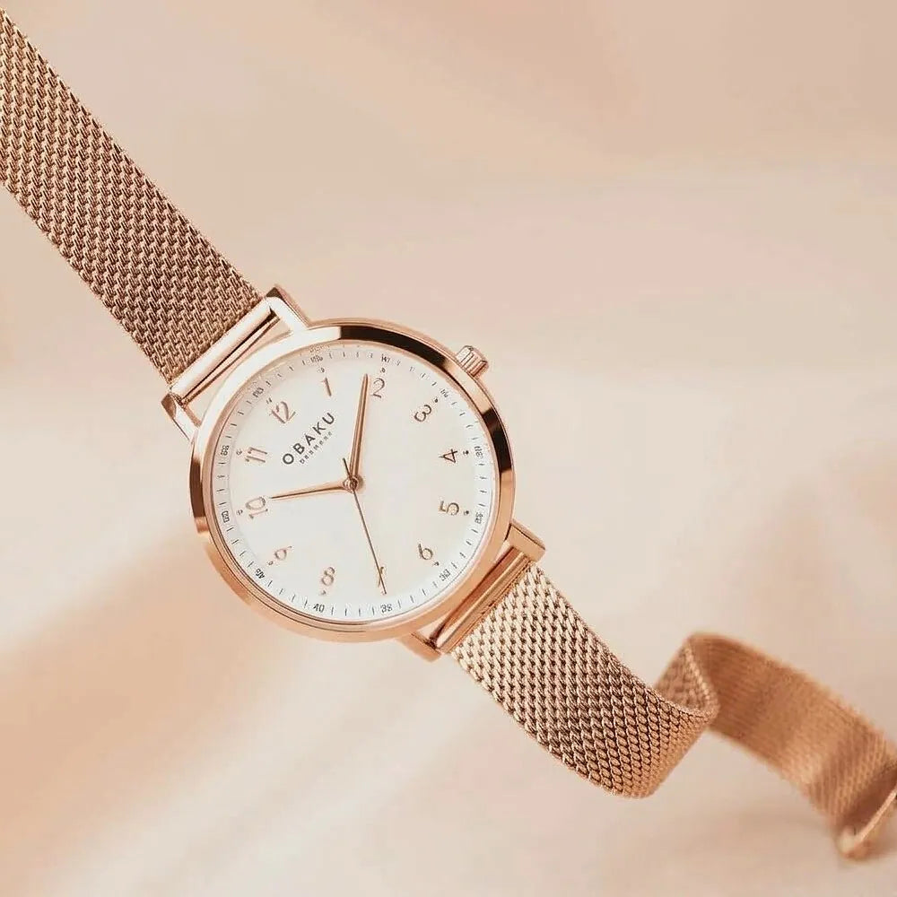 Obaku Dugfrisk Rose V325LXVWMV Women's Watch