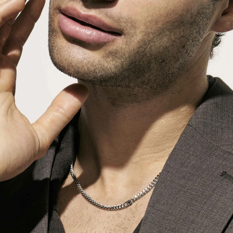 Nomination Virtus Code Chain Necklace with Diamond
