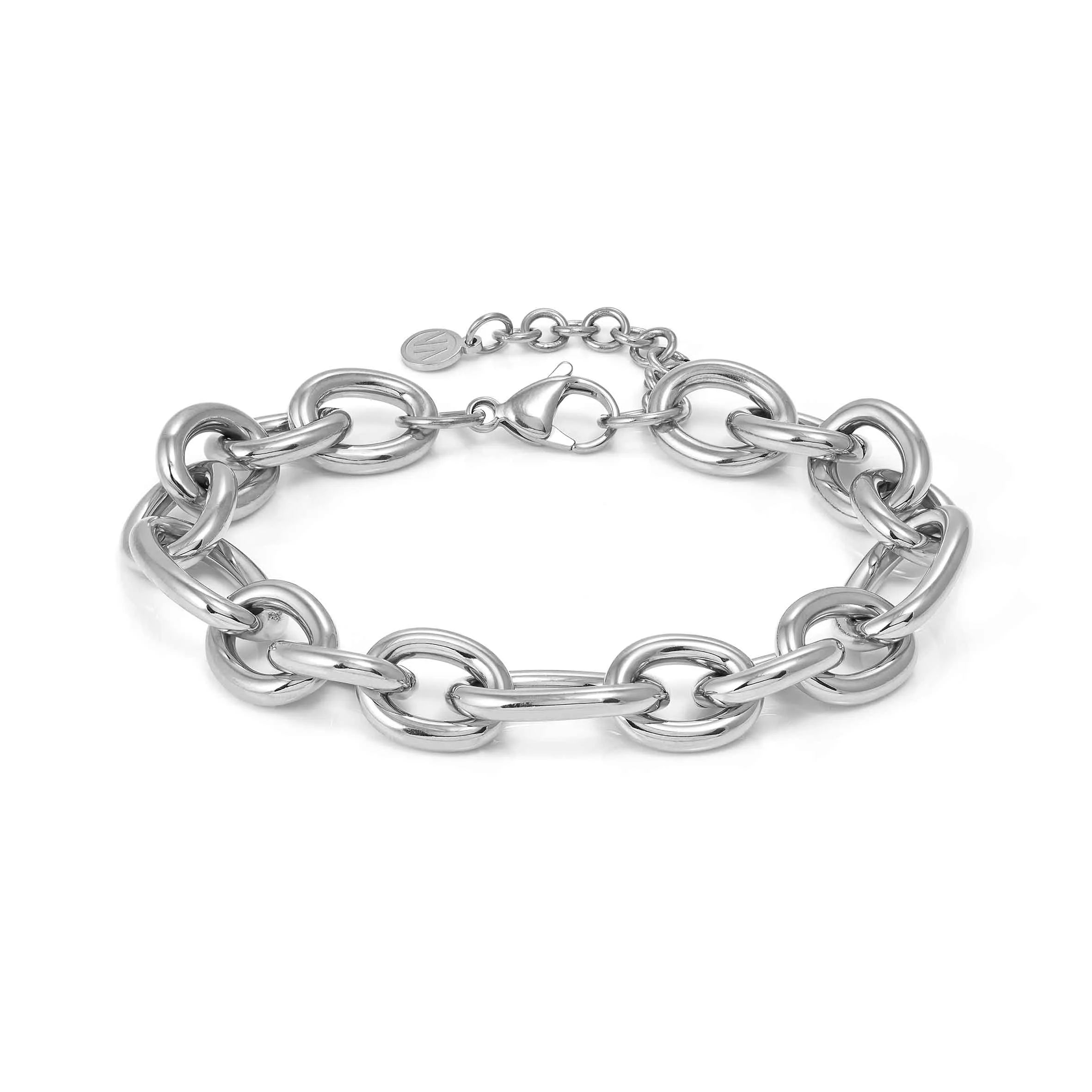Nomination Ecclectica Silver Chunky Chain Bracelet