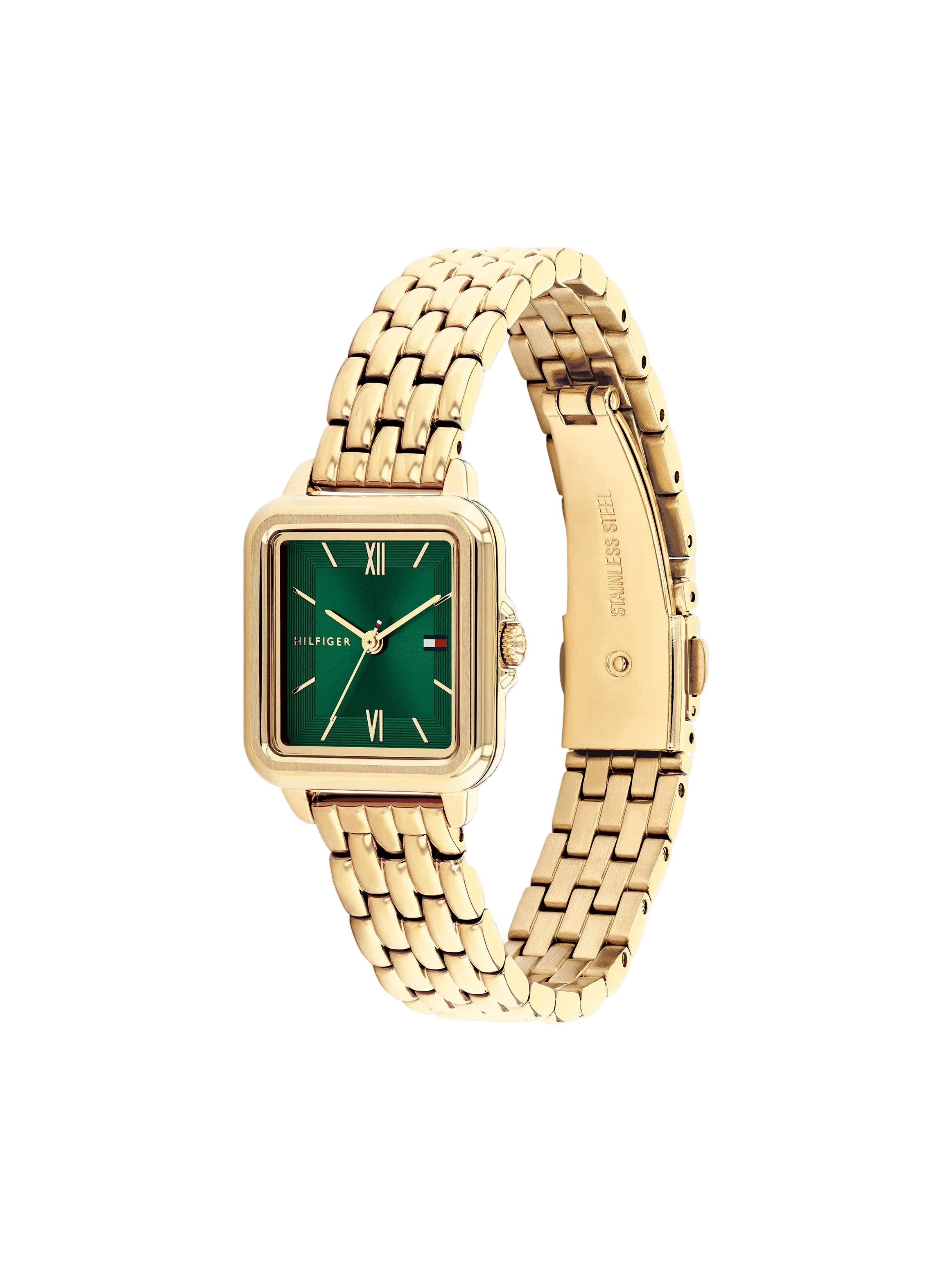 Tommy Hilfiger Mia Ionic Plated Thin Gold Steel Women's Watch