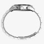 Timex Ridgefield Chronograph Stainless Steel Bracelet Watch Black Dial
