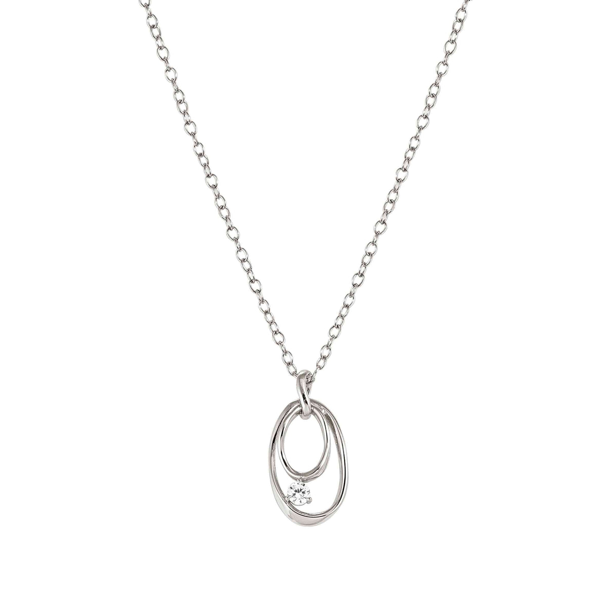 Nomination My Rebel Art Small Oval and White Stock Necklace