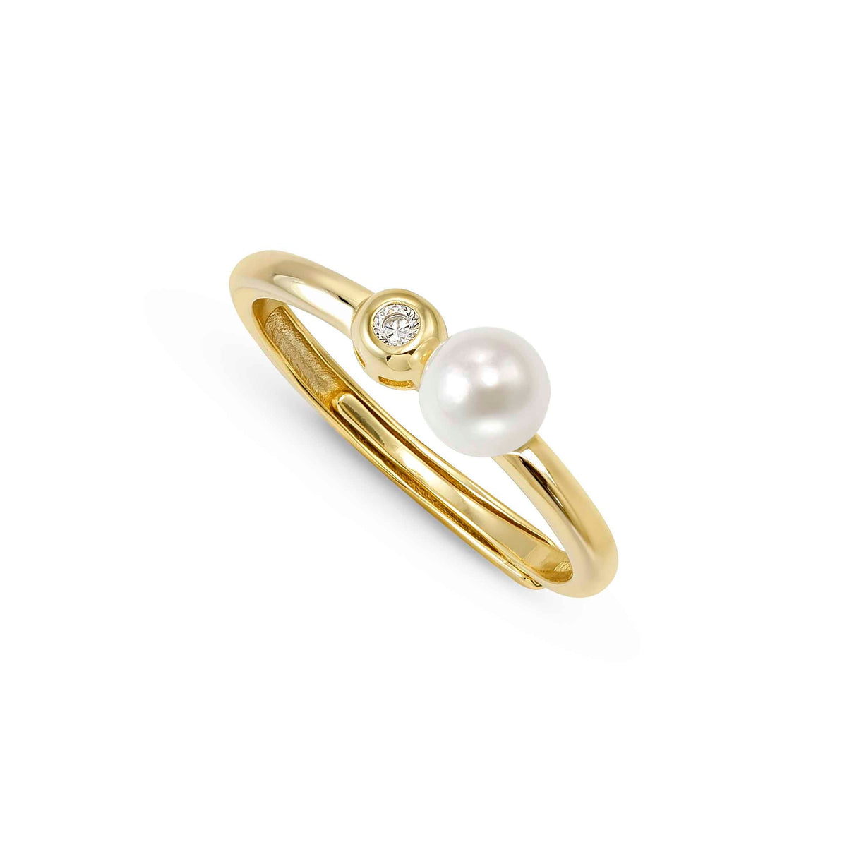 Nomination Pearls Loops Ring, Circle and Pearl