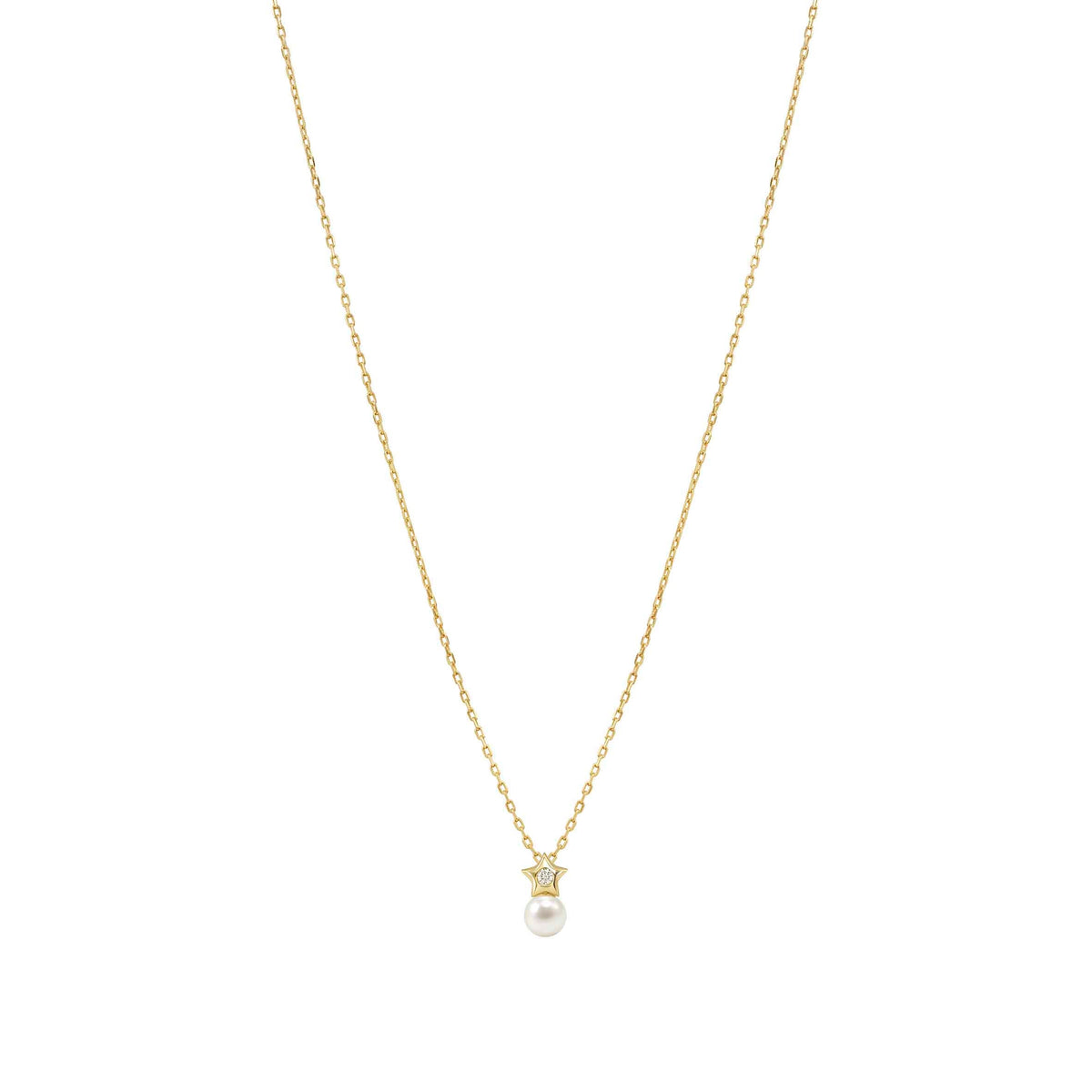 Nomination Pearls Loop Necklace, Star and Pearl