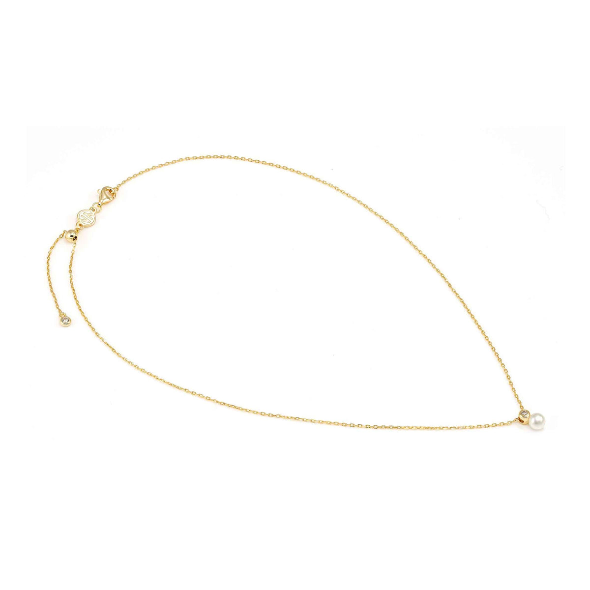 Nomination Pearls Loop Necklace, Circle and Pearl