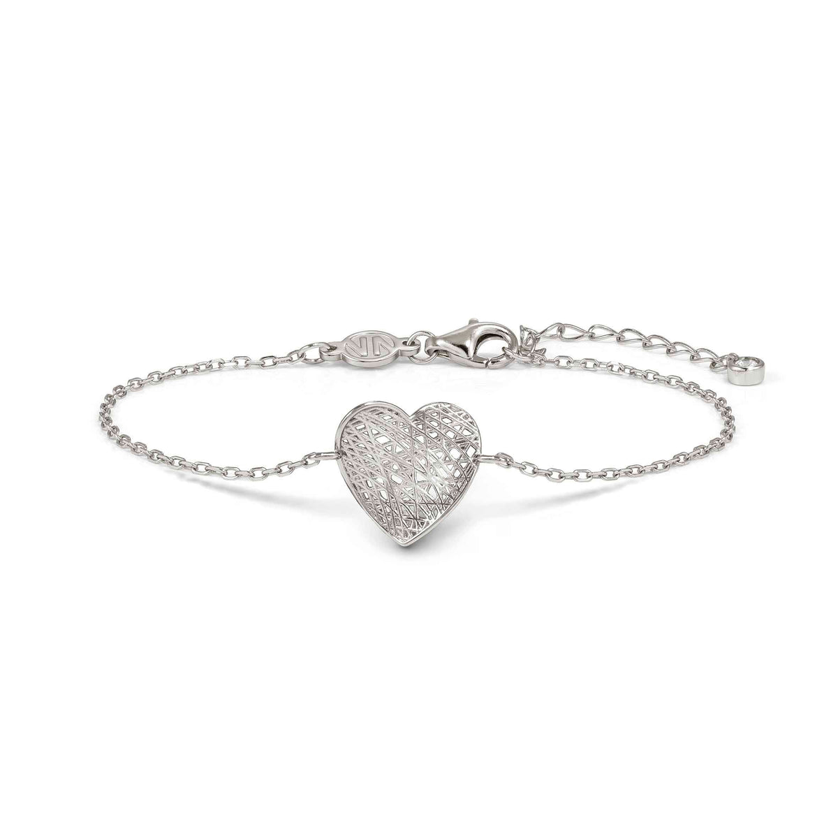 Nomination Leaf of Light Heart Bracelet
