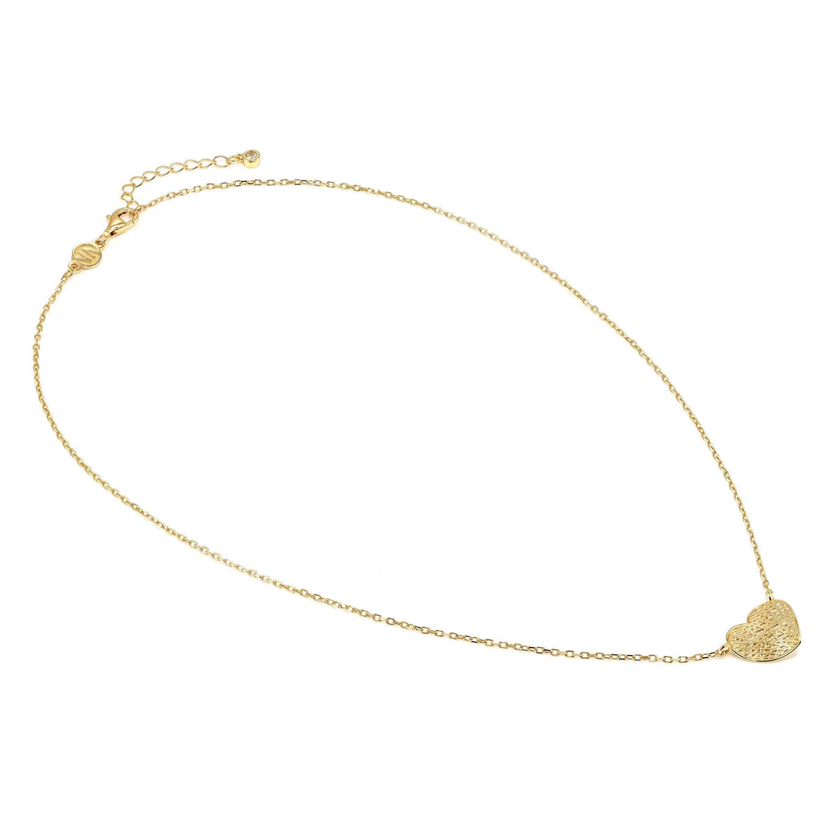 Nomination Leaf of Light Heart Necklace