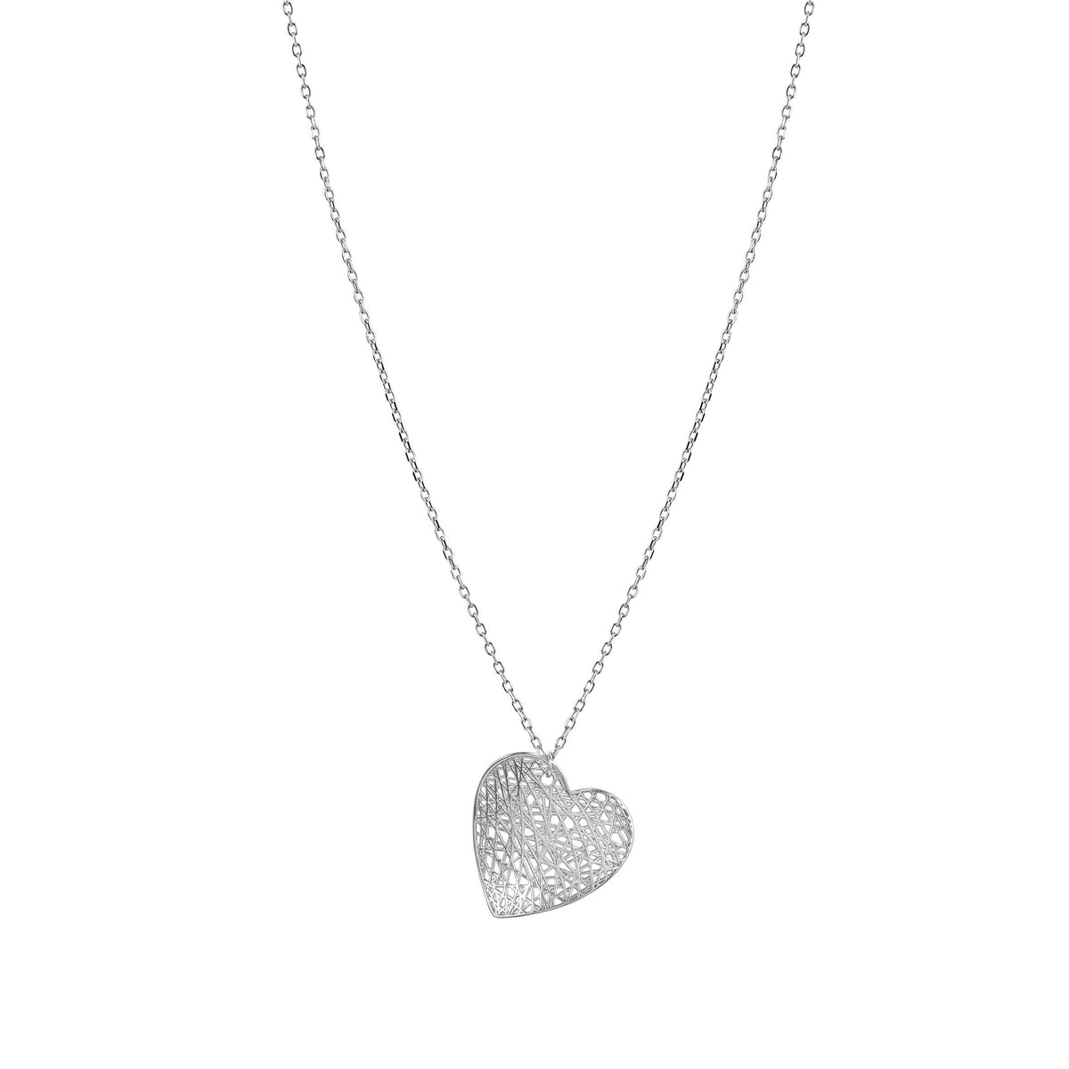 Nomination Leaf of Light Necklace, Heart Pendant