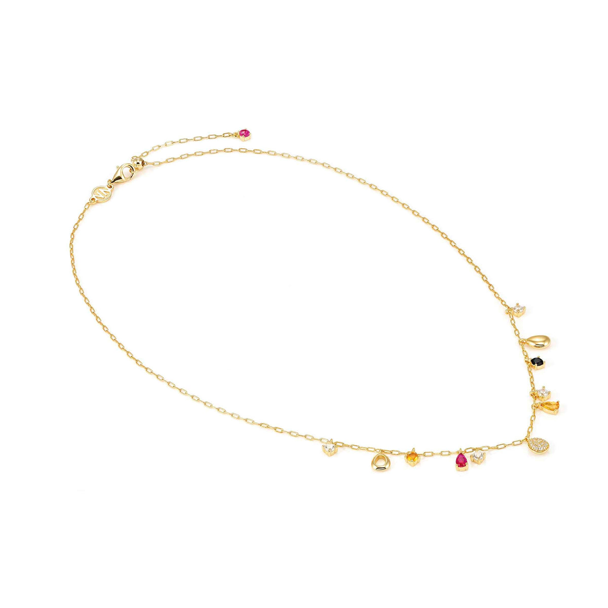 Nomination Precious Moves Necklace, Oval and Pendants