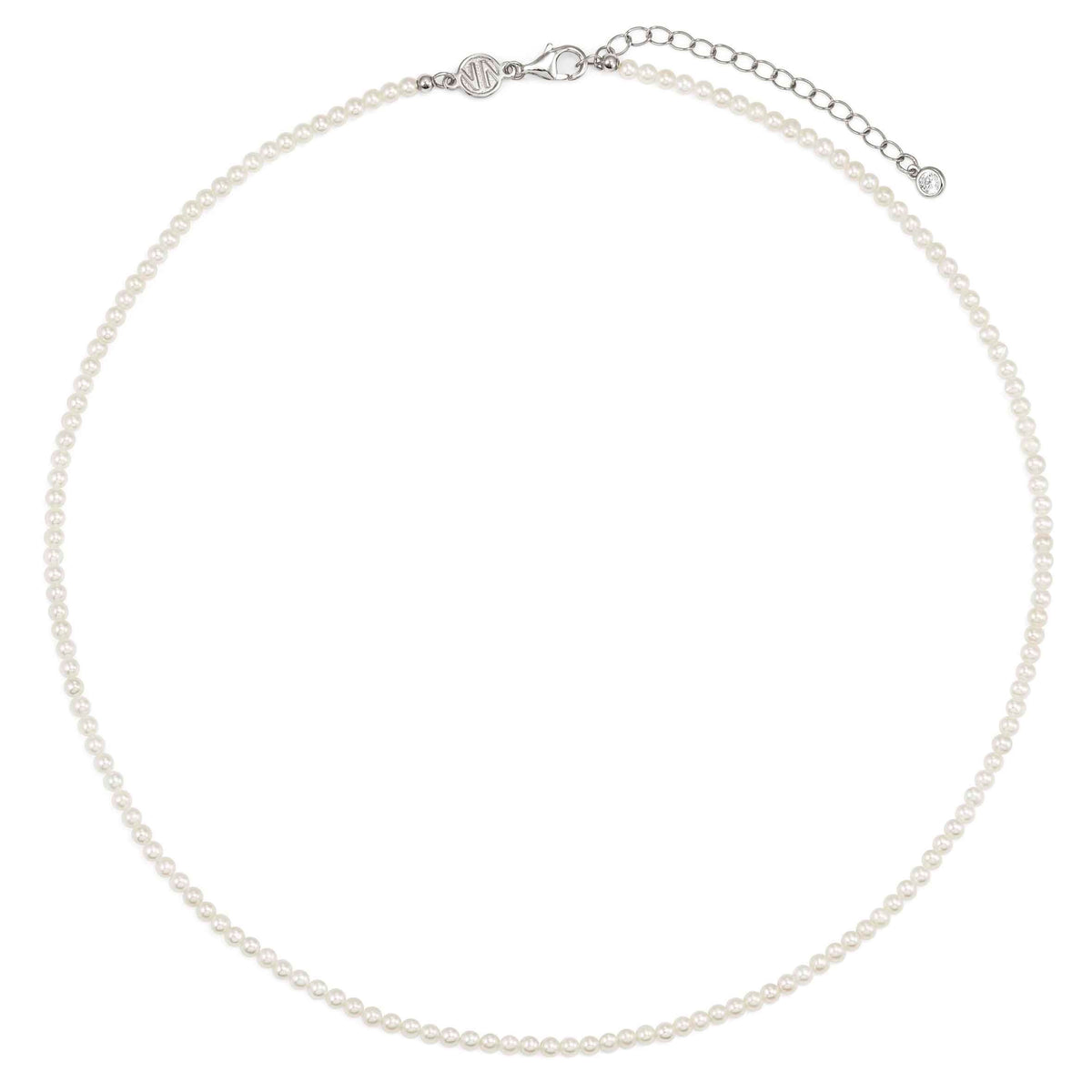 Nomination Siren Dream Necklace, Full Pearls, Silver