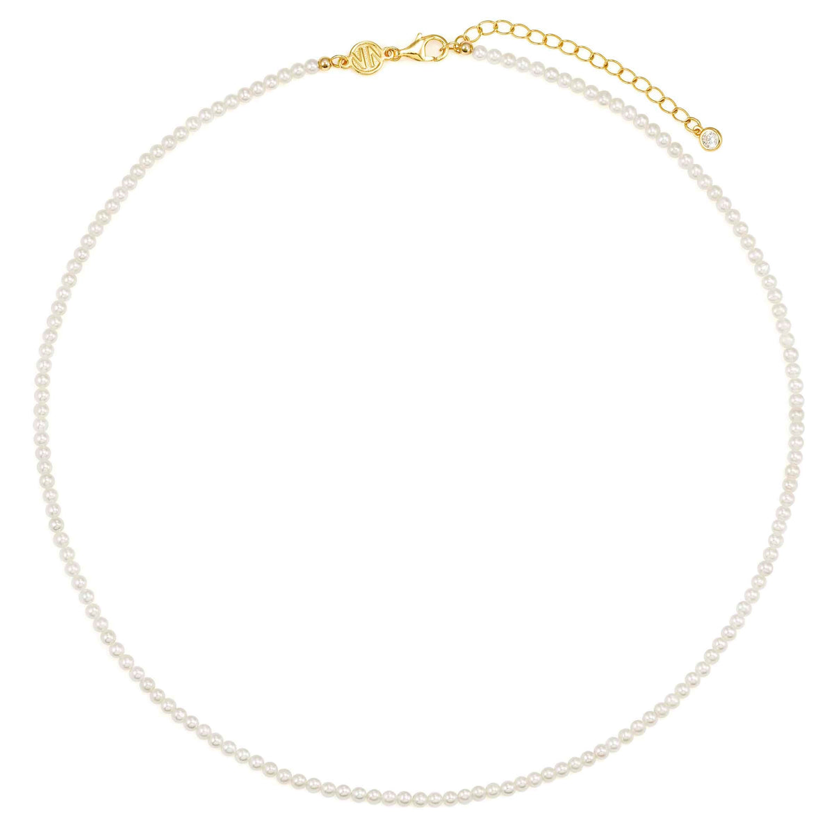 Nomination Siren Dream Necklace, Full Pearls, Gold