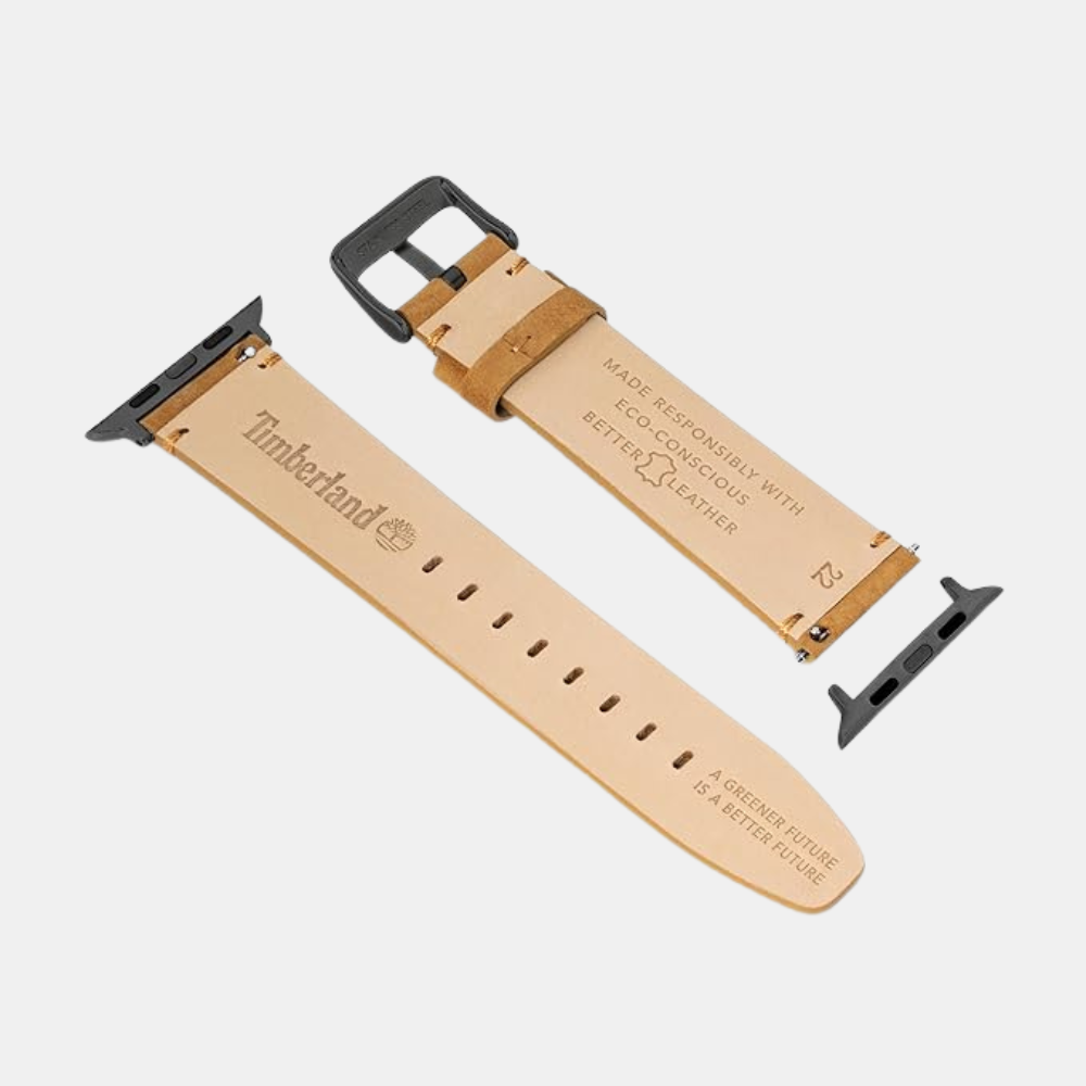 Timberland Ashby Wheat Leather Watch Strap