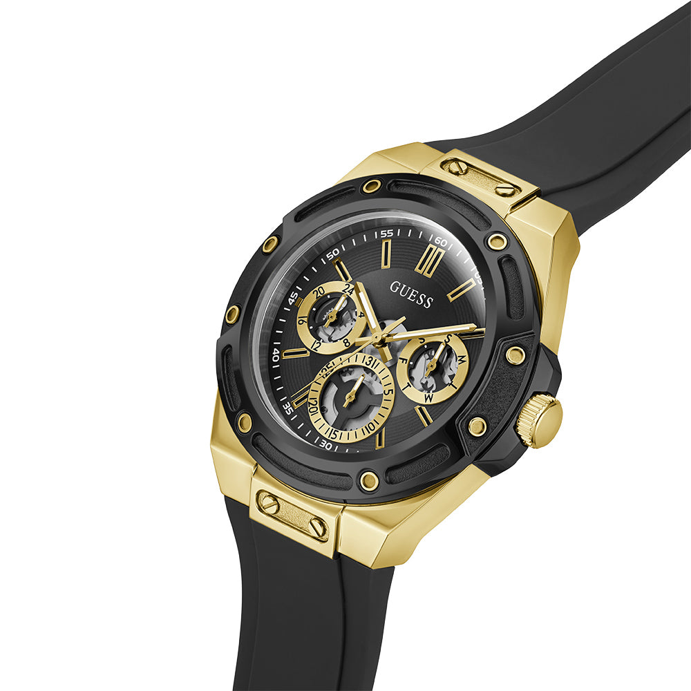 Guess Carver Men's Multifunction Watch Gold