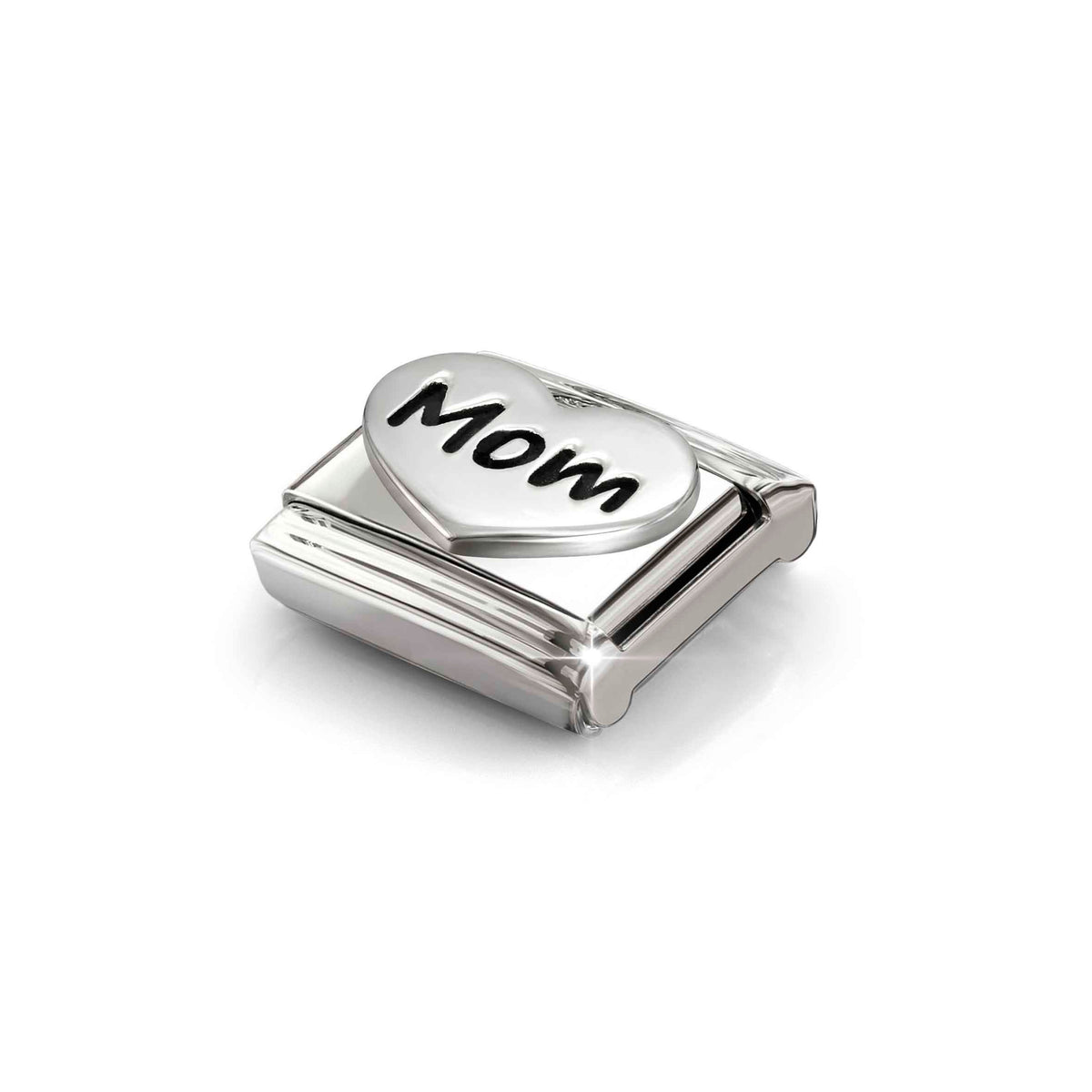 Nomination Composable Link Mom, Silver - angle 2