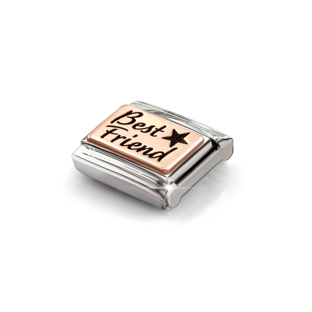 Nomination Composable Link Friends Pinky Promise, 9K Rose Gold