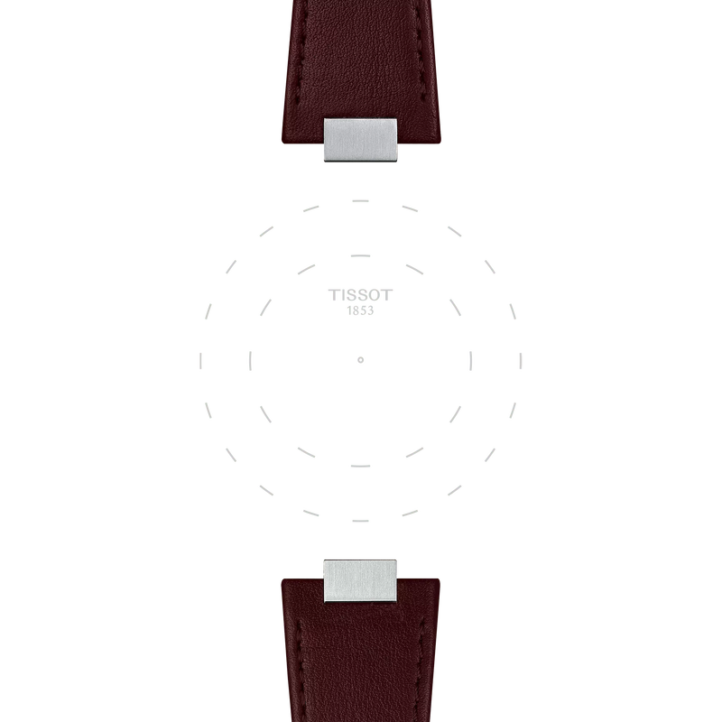 Tissot PRX 35mm Brown Leather Watch Strap
