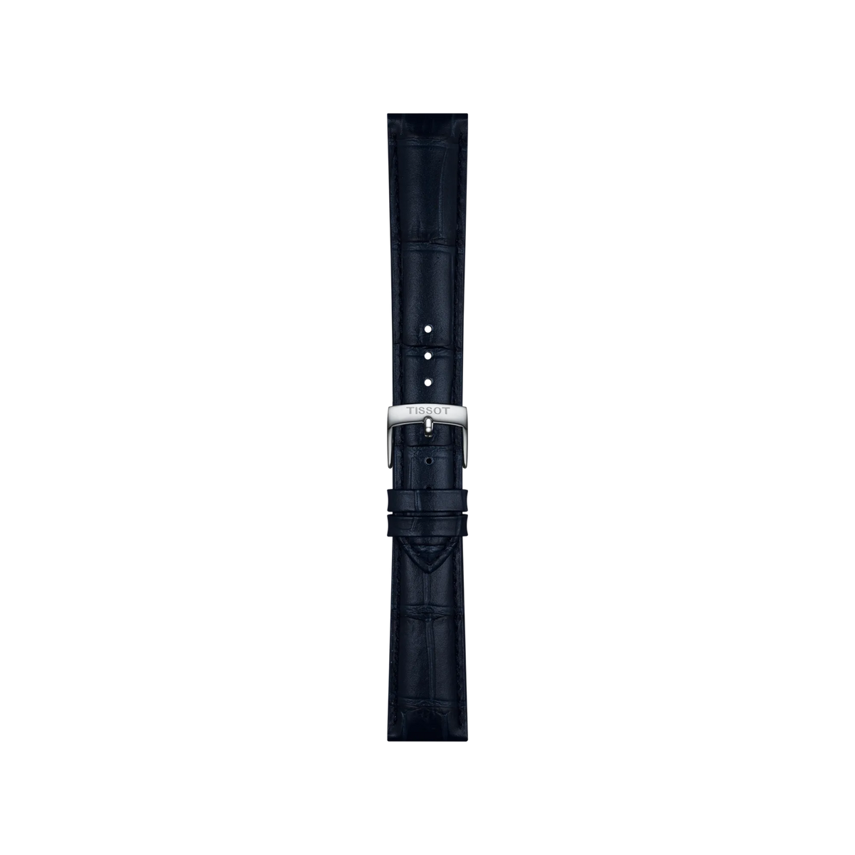 Tissot 18mm Blue Leather Watch Strap