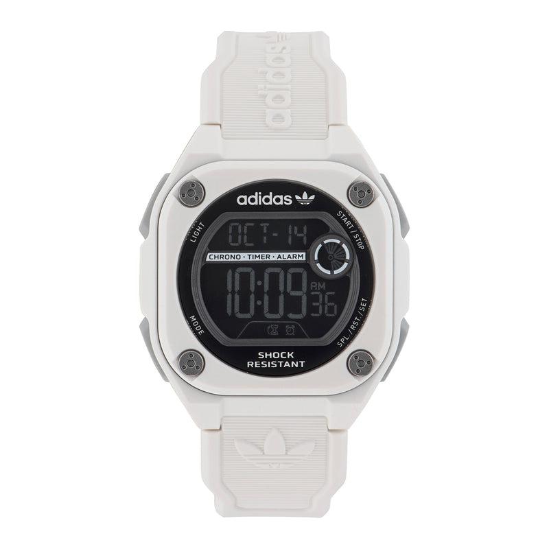 Adidas City Tech Two Black Dial Watch