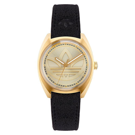 Adidas Edition One Gold Dial 3 Hands Watch
