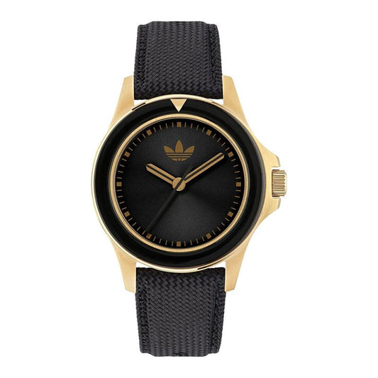 Adidas Expression One Black Dial Watch