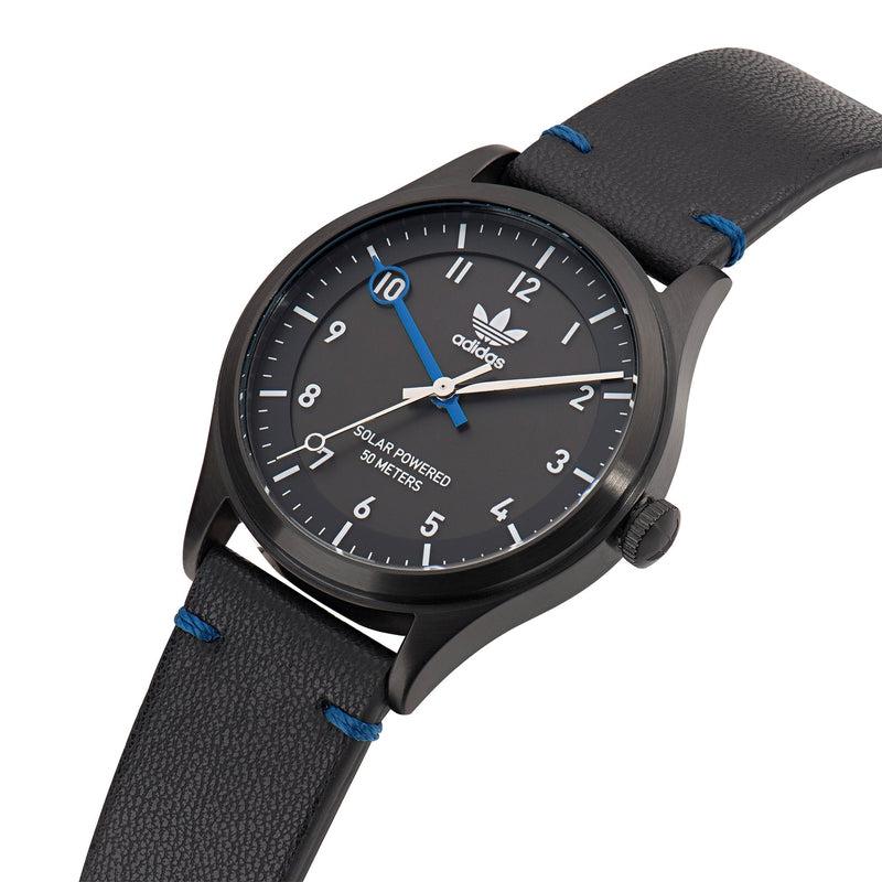 Adidas Project One Steel Black Dial Watch