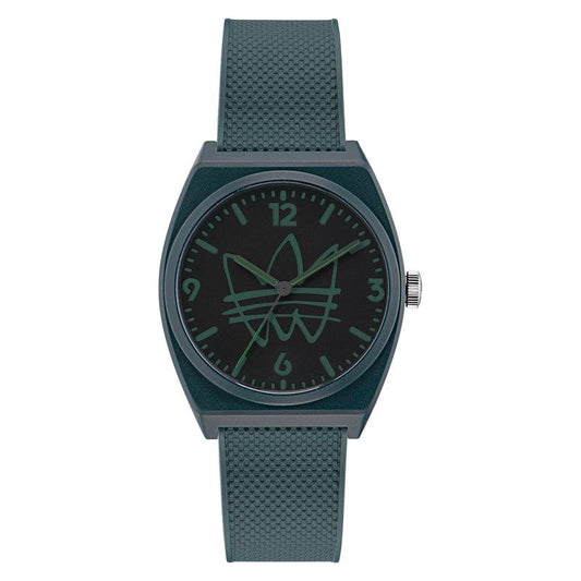 Adidas Project Two Black Dial 3 Hands Watch